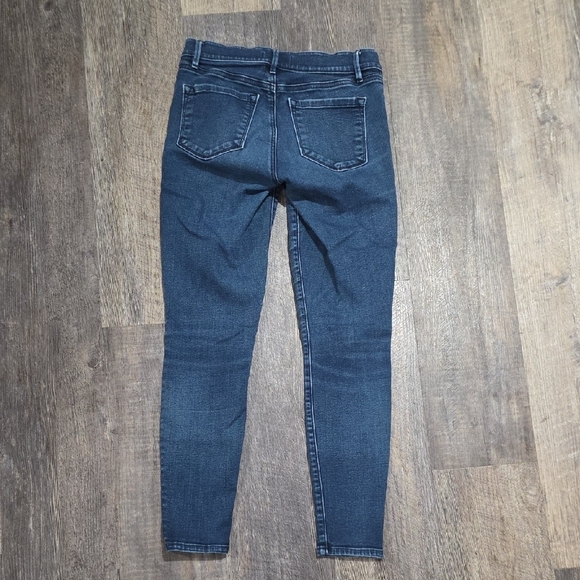 Ann Taylor LOFT Women's Size 26/2 Legging Jeans Blue Dark Wash Skinny - Picture 8 of 10
